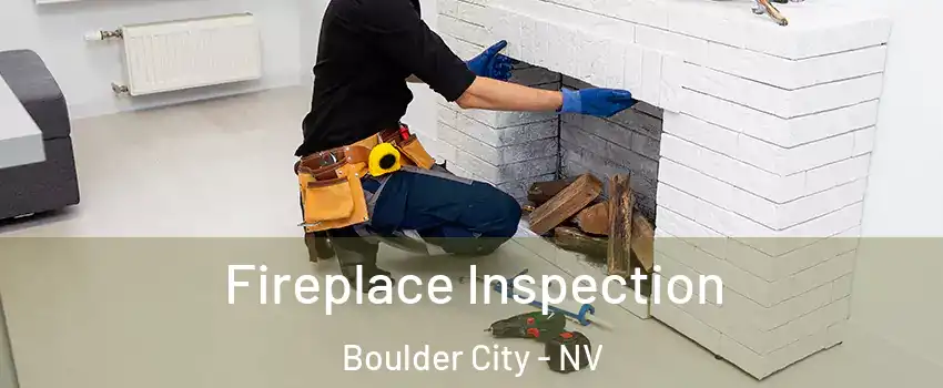  Fireplace Inspection Boulder City - NV