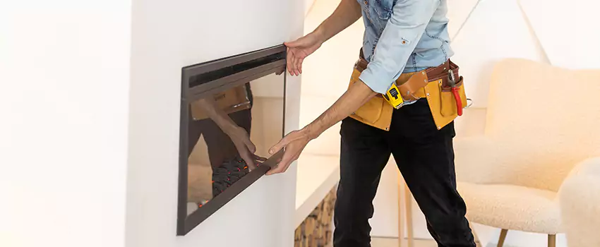 Metal Fireplace Installation in Boulder City, Nevada