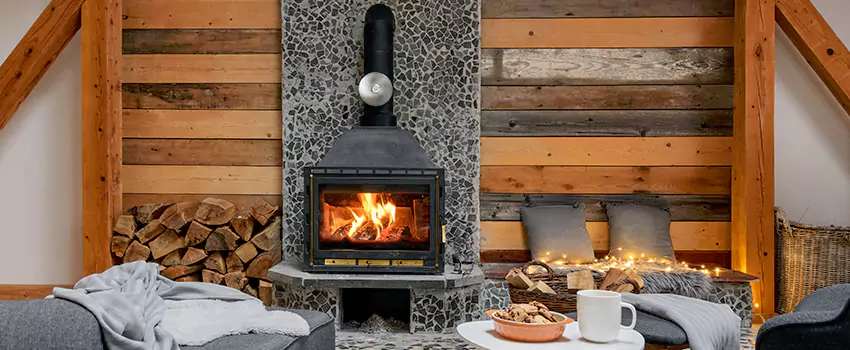 Thelin Hearth Products Direct Vent Gas Stove Fireplace Inspection in Boulder City, Nevada